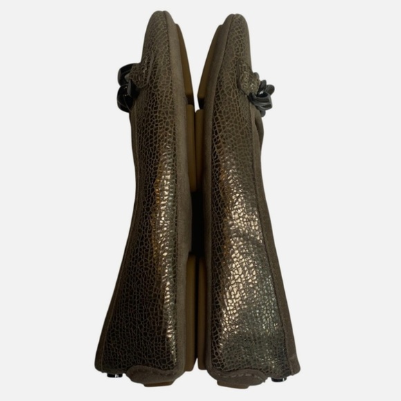 NWOB Donald Pliner Raya Leather Ballet Flat Meets Driving Moccasin Loafer 6.5 - Picture 5 of 8